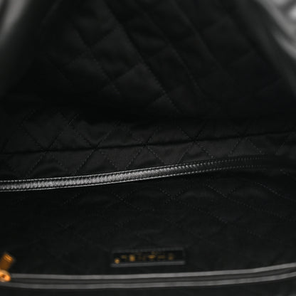 Chanel Calfskin Quilted Small Chanel 22 Black 5 of 10