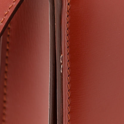 Celine Box Calfskin Medium Classic Box Flap Bag Lipstick 13 of 13