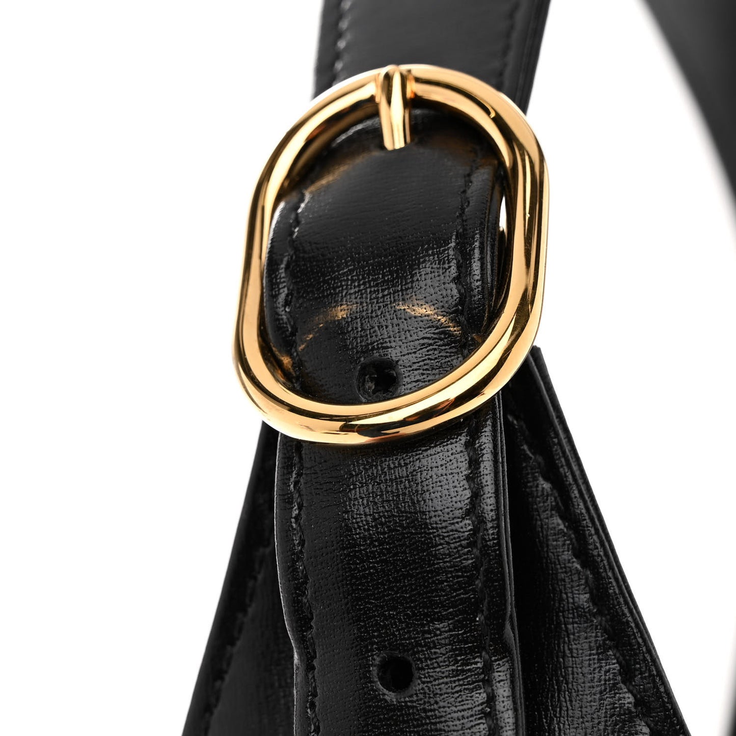 Boarded Dyana Lux Calfskin Small Jackie 1961 Hobo Black