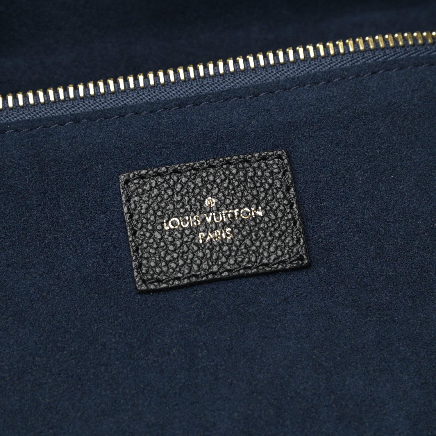 Louis Vuitton Empreinte Monogram Giant Neverfull MM Black 6 of 8