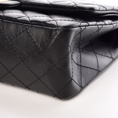 Chanel Aged Calfskin Quilted 2.55 Reissue 225 Flap Black 6 of 12