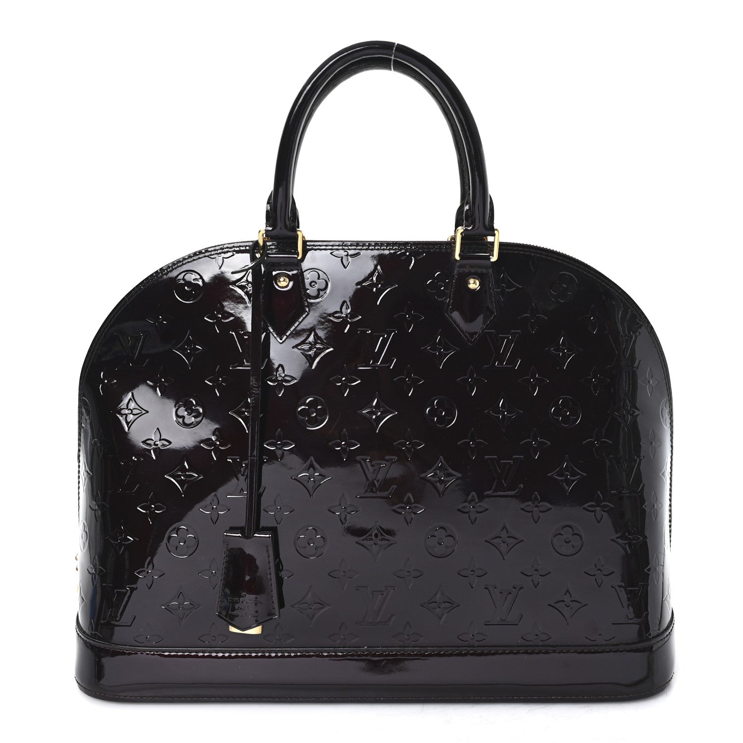 Louis Vuitton Vernis Alma GM Amarante 7 of 9