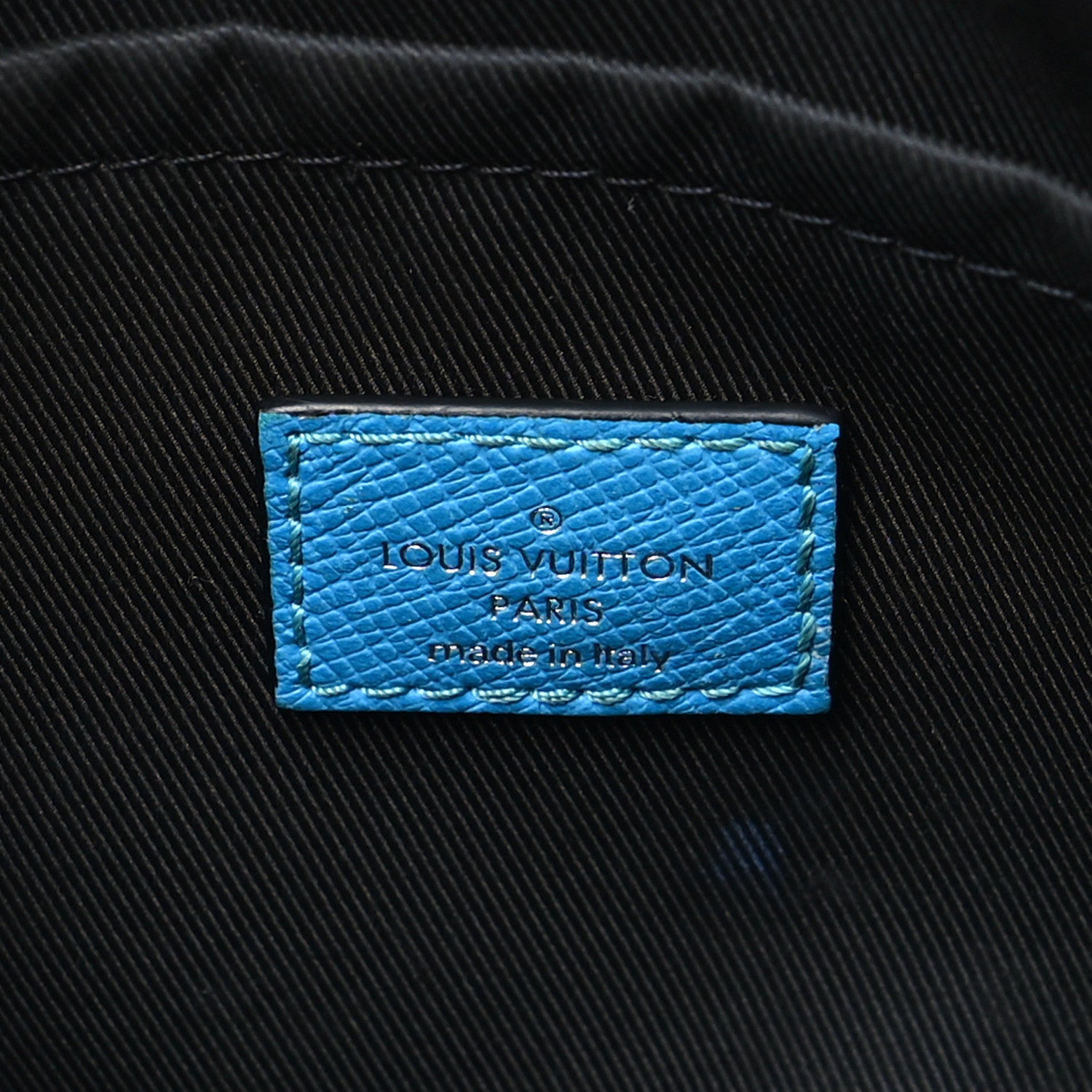 Louis Vuitton Taigarama Outdoor Messenger Blue Lagoon 6 of 11