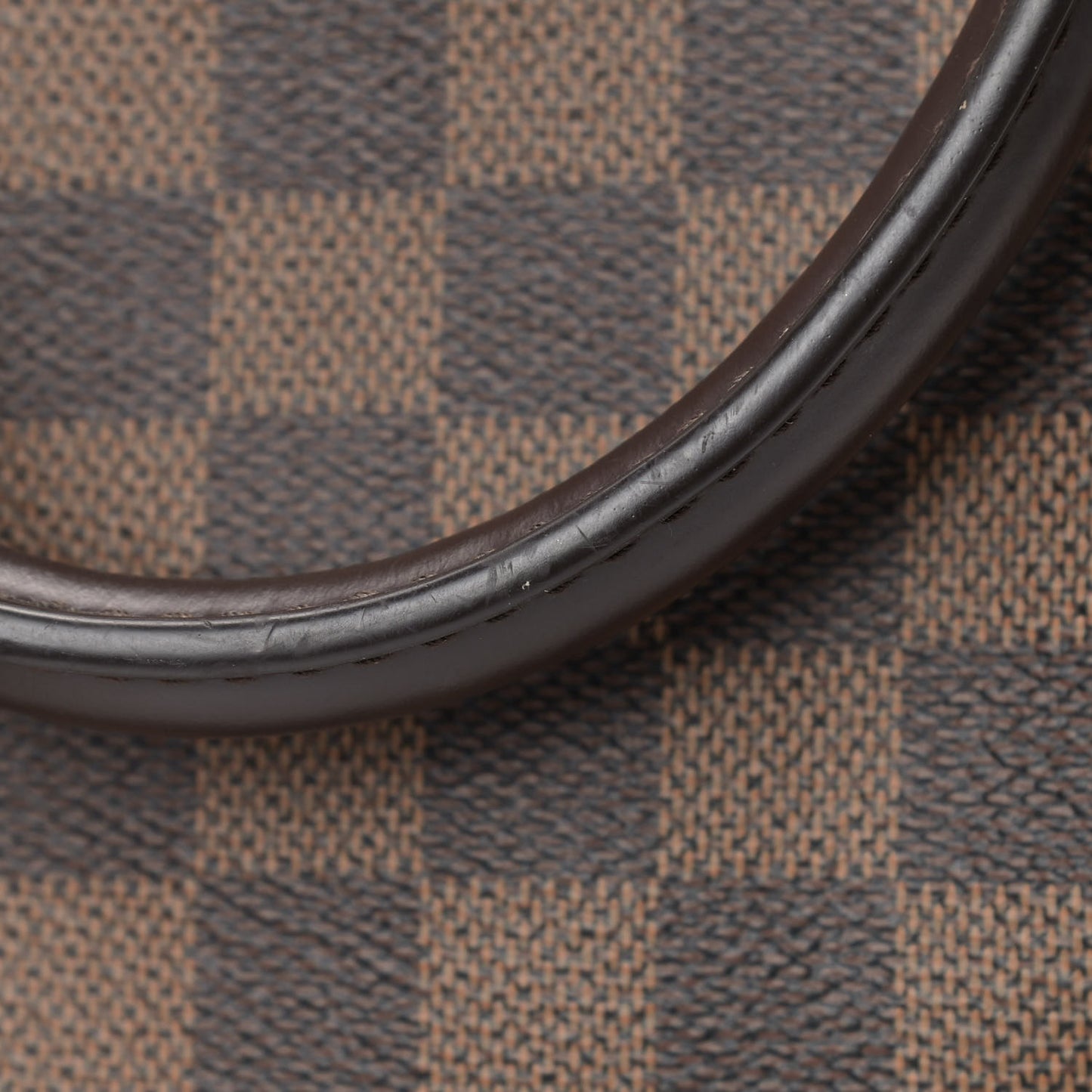 Damier Ebene Cuir Taurillon Brittany Creme