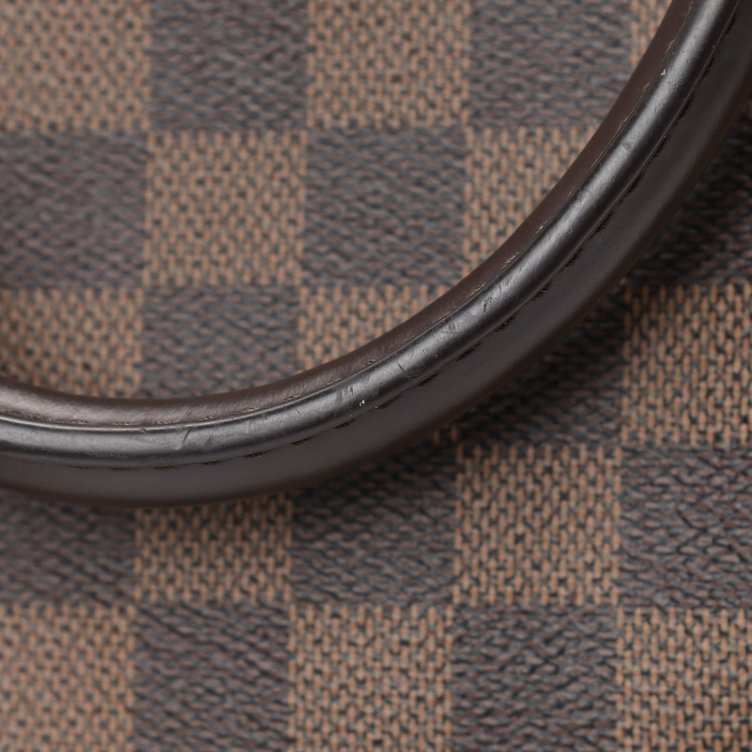 Louis Vuitton Damier Ebene Cuir Taurillon Brittany Creme 11 of 12