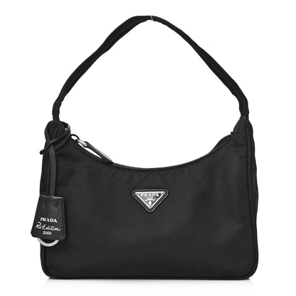 Prada Tessuto Nylon Mini Re-Edition 2000 Bag Black 1 of 10