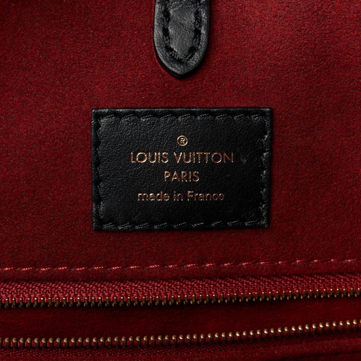 Louis Vuitton Empreinte Monogram Giant Onthego MM Black Beige 6 of 10