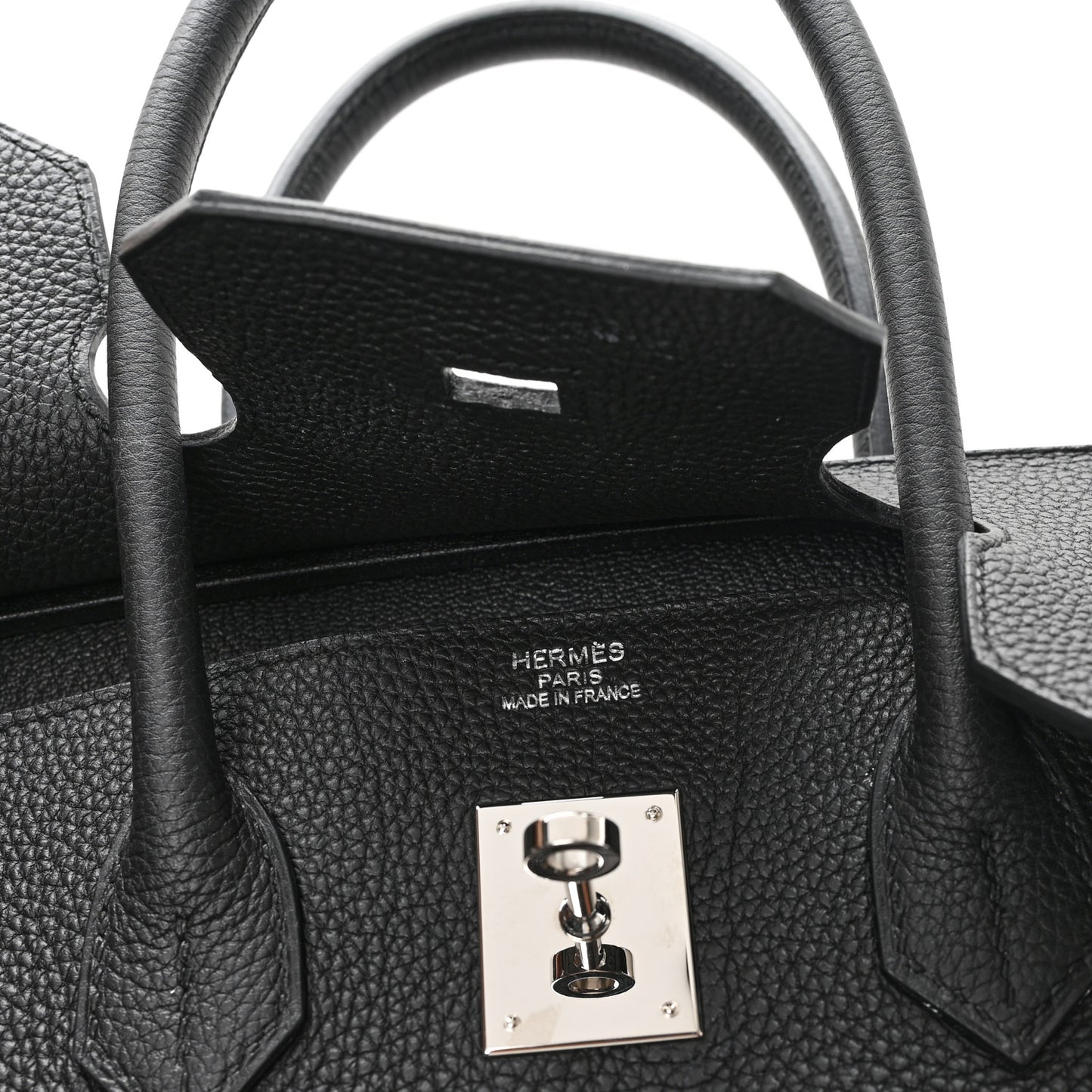 Togo Birkin 35 Black Black