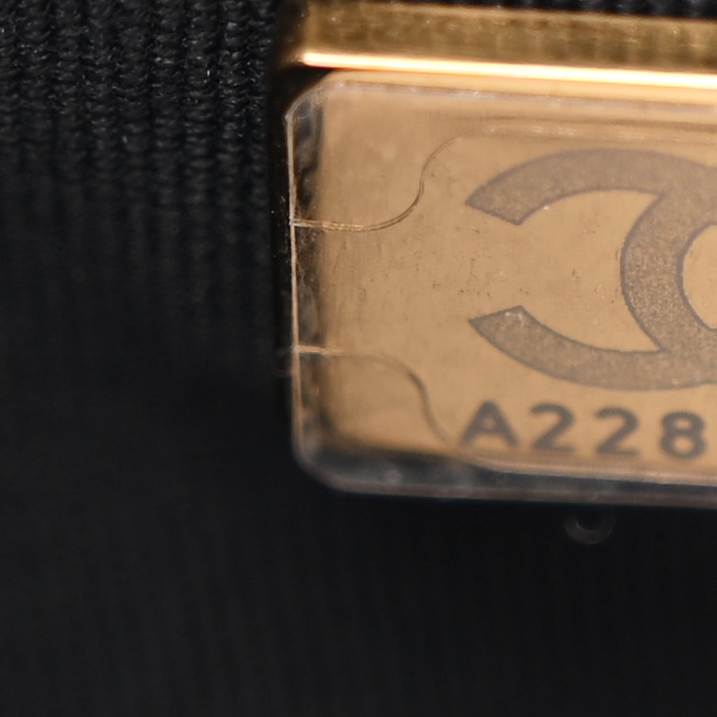 Lambskin Quilted Mini CC Funky Town Flap Black