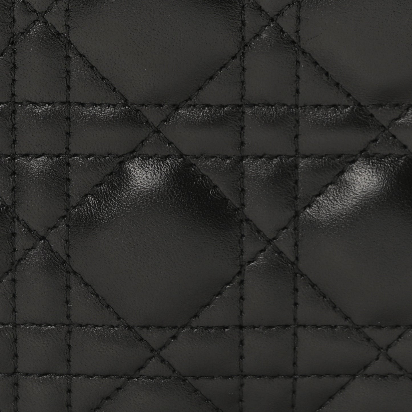 Lambskin Cannage Small My ABCDior Lady Dior Black