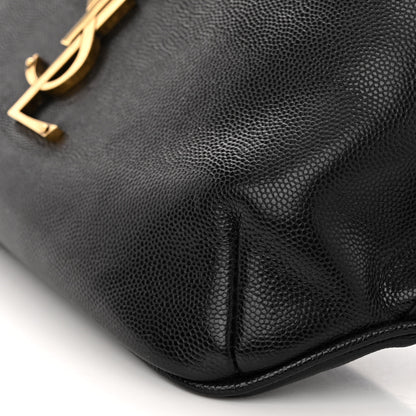 Saint Laurent Grain De Poudre Monogram Belt Bag Black 9 of 10