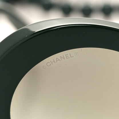 Chanel Acetate Round Chain Sunglasses 5489 Green 7 of 7
