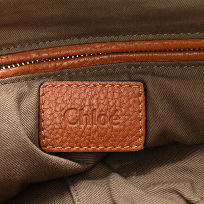 Chloe Calfskin Medium Marcie Satchel Tan 6 of 11