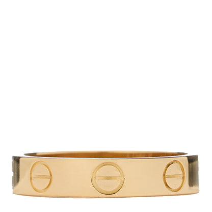 Cartier 18K Yellow Gold 3.5mm LOVE Wedding Band Ring 47 4 1 of 5