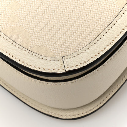 Gucci Monogram Jumbo GG Textured Dollar Calfskin Web Small Bamboo 1947 Top Handle Bag Off White 15 of 15