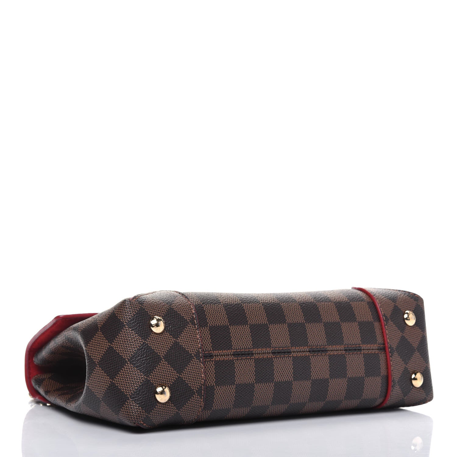 Louis Vuitton Damier Ebene Caissa Clutch Cherry 4 of 17