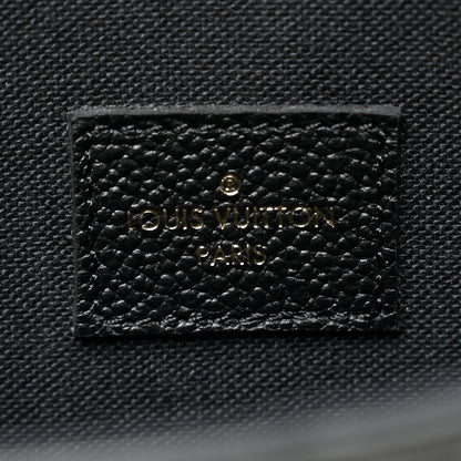 Louis Vuitton Empreinte Pochette Felicie Chain Wallet Black 6 of 10