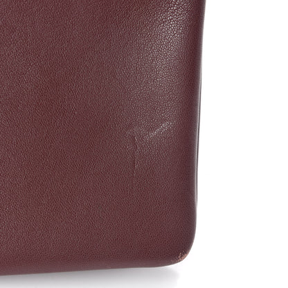 Celine Lambskin Small Trio Crossbody Bag Burgundy 15 of 18