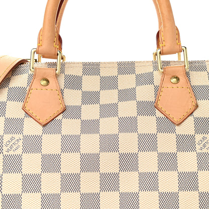Louis Vuitton Damier Azur Speedy Bandouliere 30 8 of 10