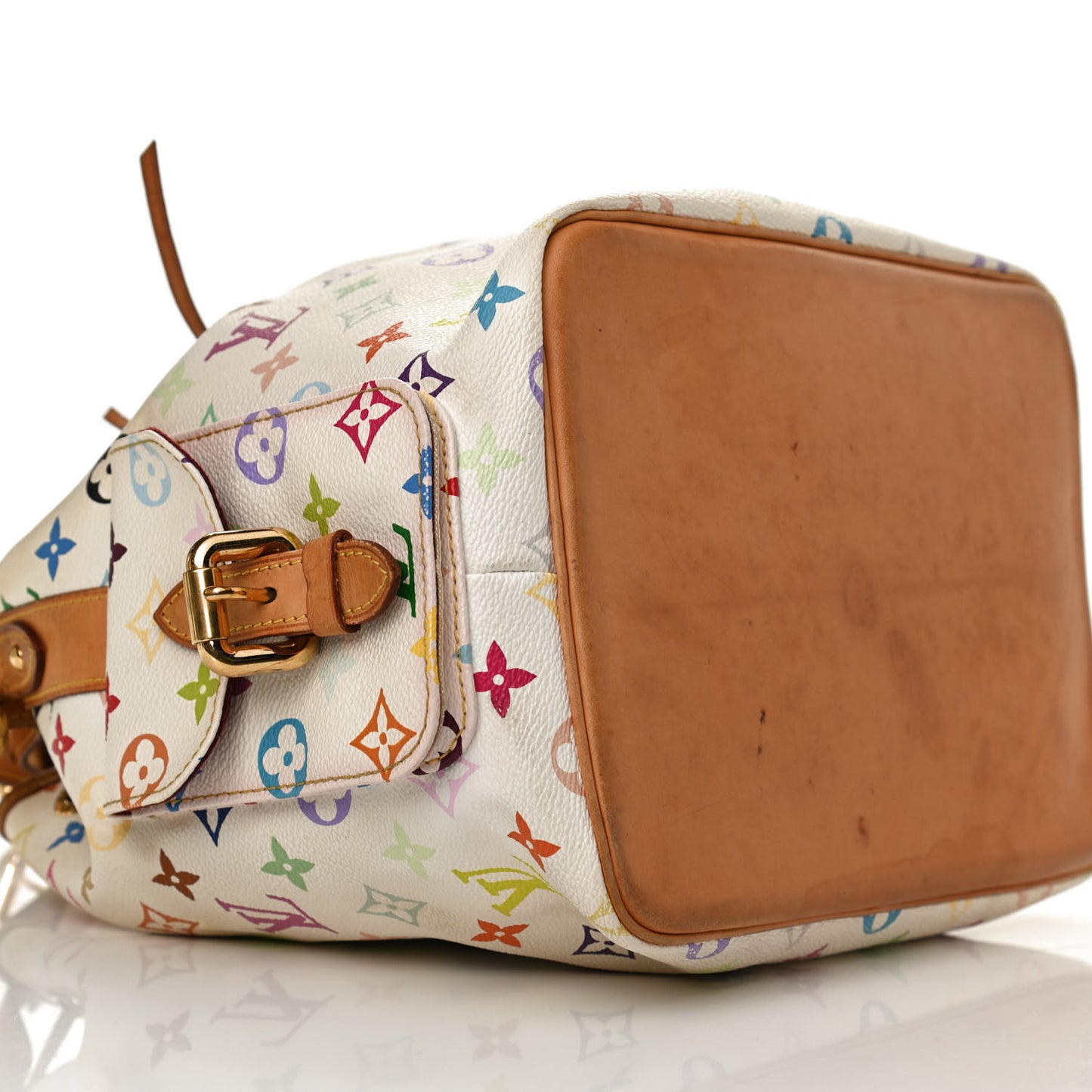 Monogram Multicolor Petit Noe White