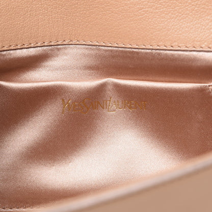 Saint Laurent Chevre Small Belle de Jour Clutch Beige 6 of 8