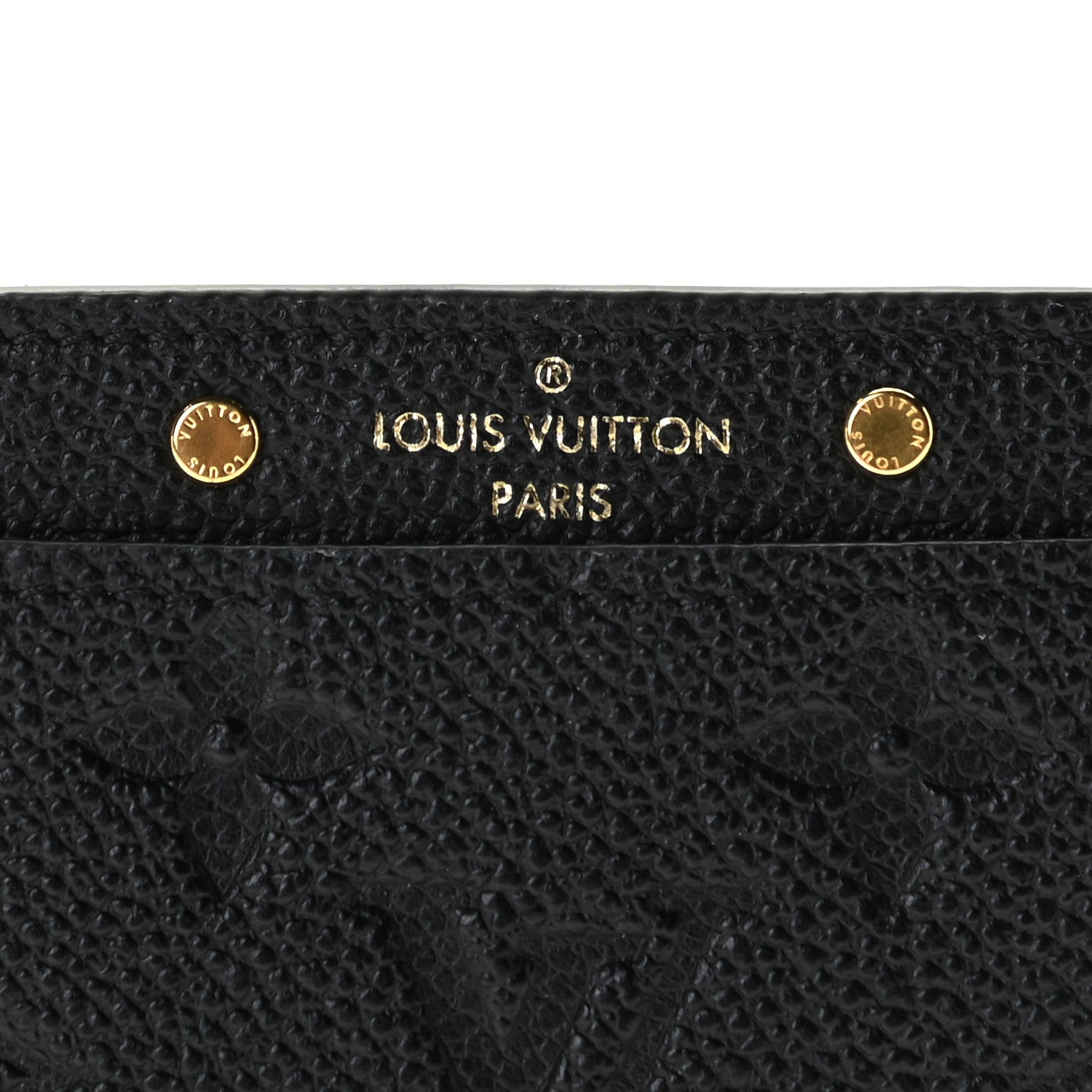 Louis Vuitton Empreinte Card Holder Black 2 of 9
