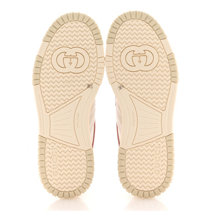 Gucci Calfskin Womens Re-Web Sneakers 38.5 White Pink 6 of 10
