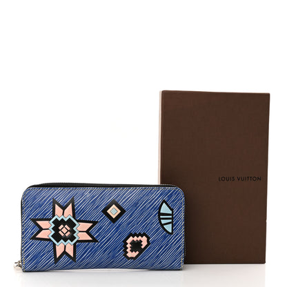 Louis Vuitton Epi Azteque Zippy Wallet Denim Light 8 of 8