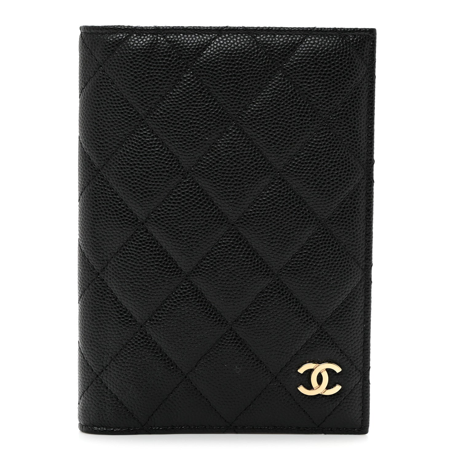 Chanel Caviar Quilted Passport Holder Black 1 of 7