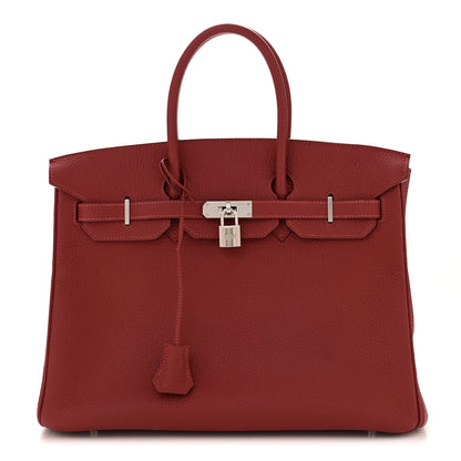Hermes Togo BIRKIN 35 Rouge Vif 1 of 12