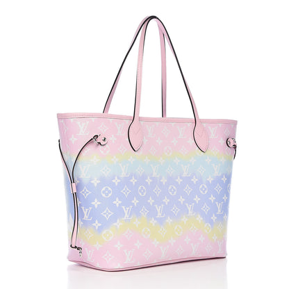 Louis Vuitton Monogram Escale Neverfull MM Pastel 3 of 11