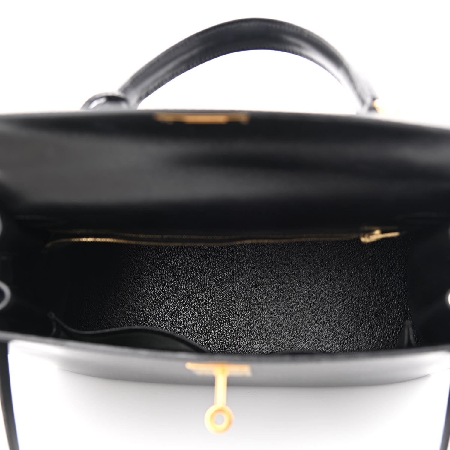 Hermes Box Kelly Sellier 28 Black 5 of 12