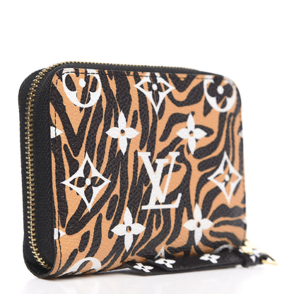 Louis Vuitton Monogram Giant Jungle Zippy Coin Purse Black 3 of 8