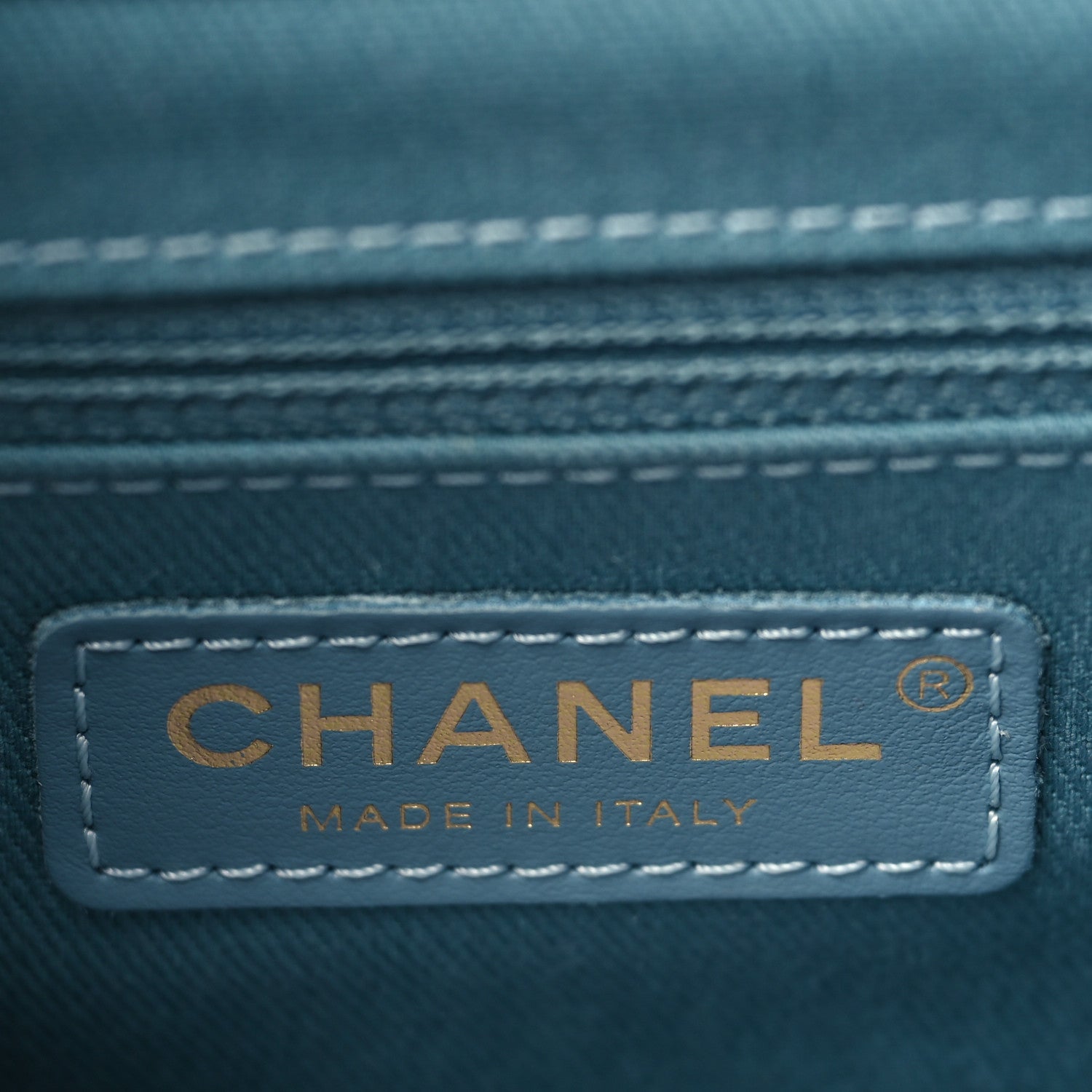 Chanel Caviar Quilted Small Business Affinity Flap Light Blue 6 of 10