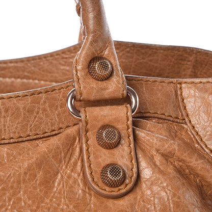 Balenciaga Agneau Giant 12 Rose Gold Hardware City Cumin 16 of 20