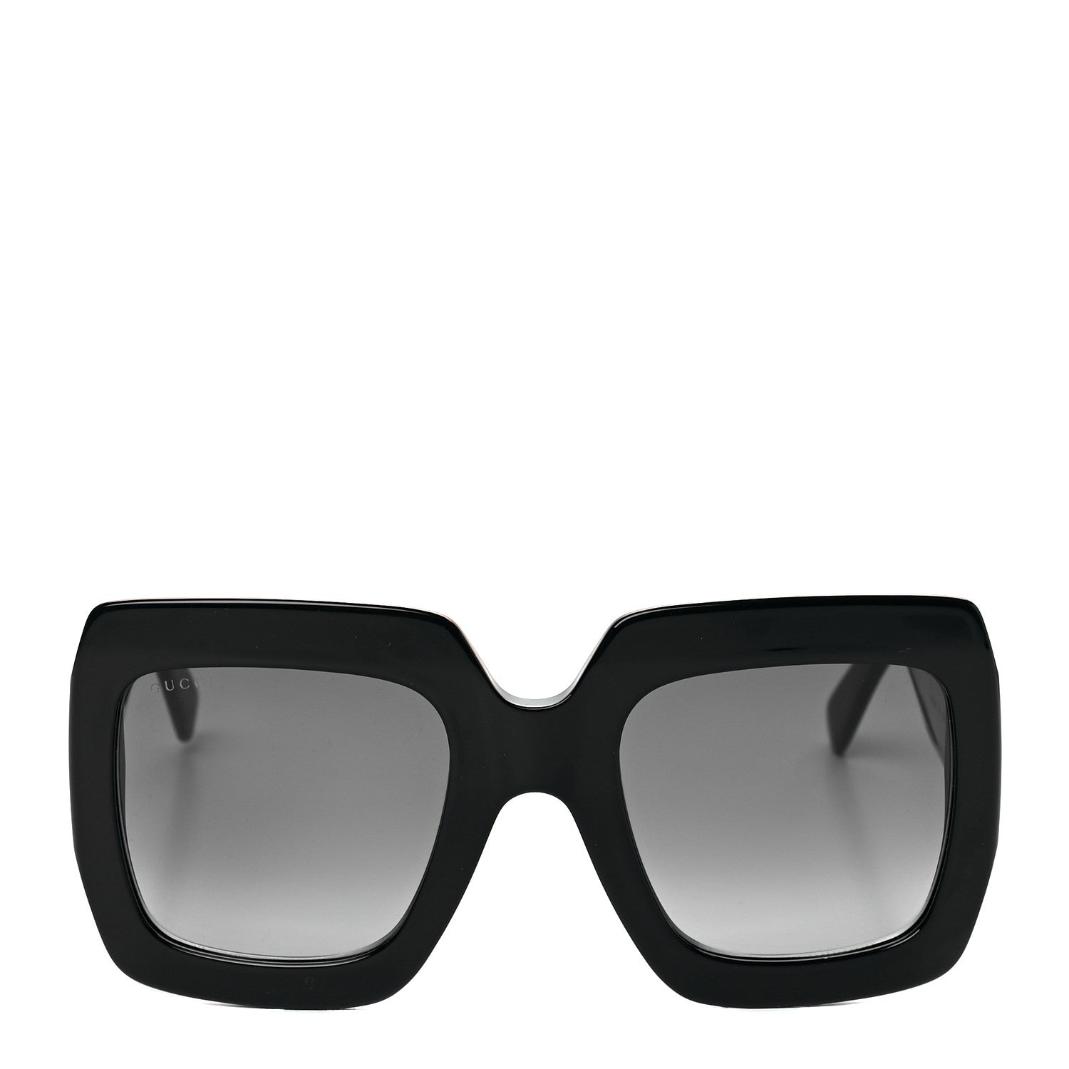 Gucci Acetate Square Frame Sunglasses GG0053S Black 4 of 6