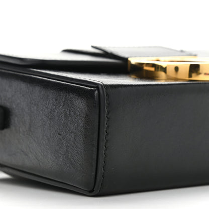 Christian Dior Crackled Lambskin 30 Montaigne Box Bag Black 8 of 13