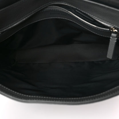 Burberry Calfskin Logo Messenger Charcoal Grey 5 of 9