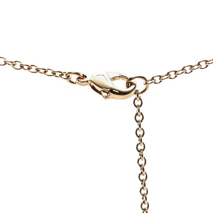 Christian Dior Metal Crystal Clair D Lune Necklace Gold 4 of 6