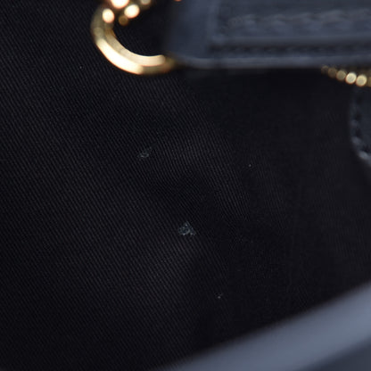 Chloe Calfskin Medium Alice Satchel Black Street Blue 7 of 9