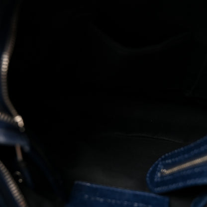 Balenciaga Agneau Giant 12 Silver Hardware Town Bleu Mineral 6 of 11