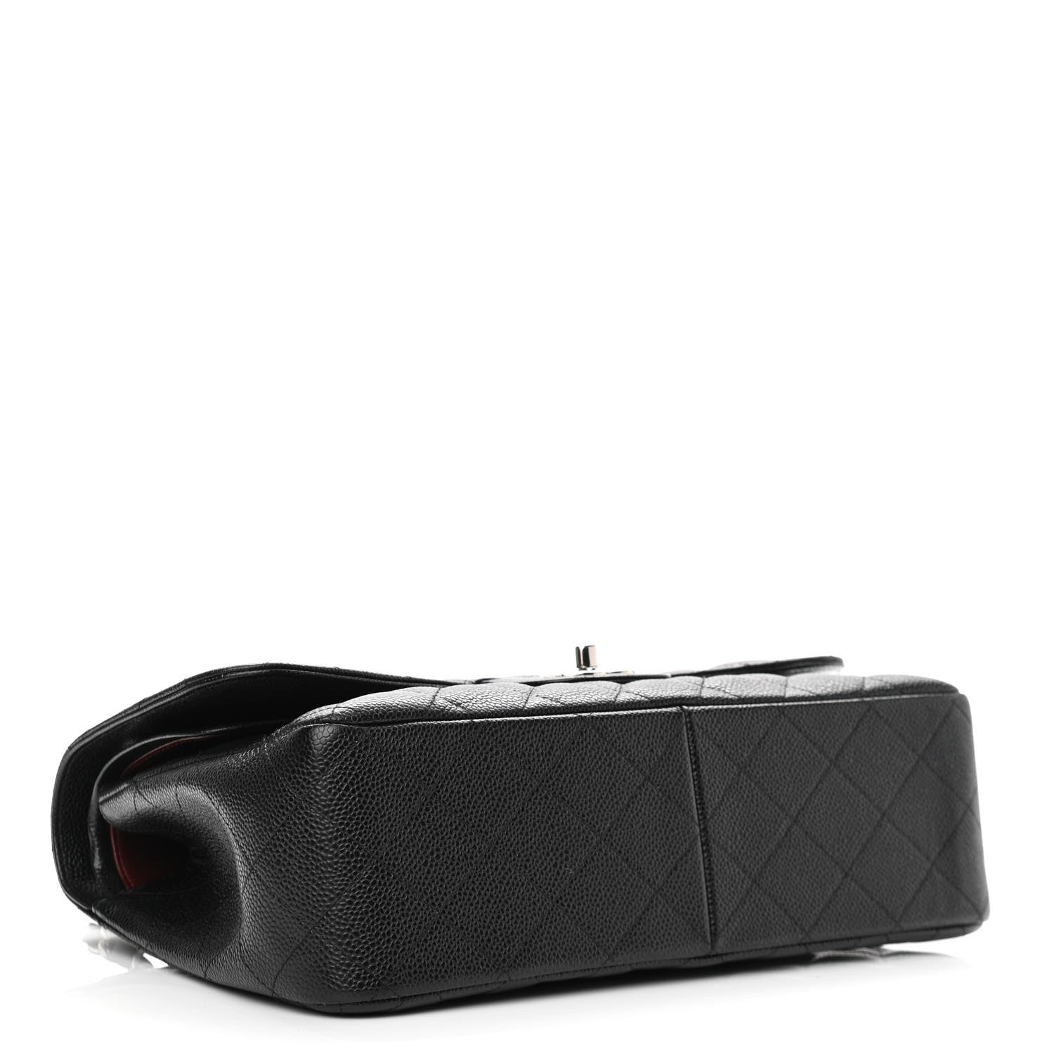 Chanel Caviar Quilted Jumbo Double Flap Black 4 of 12
