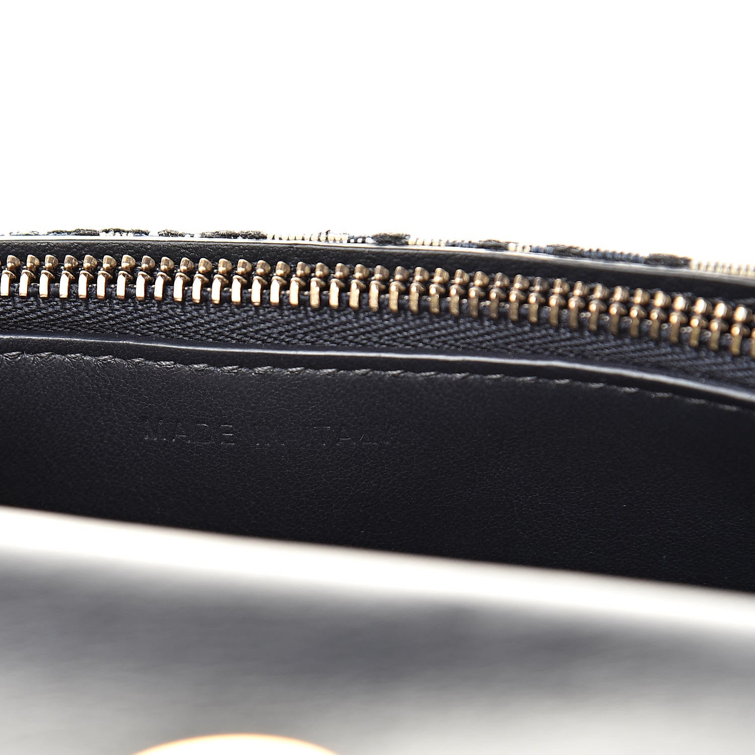 Christian Dior Oblique Saddle Belt Bag Blue 7 of 13
