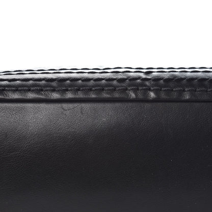 Chanel Calfskin Stitched Large Expandable Flap Bag Black 8 of 10