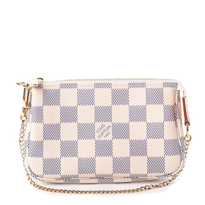 Louis Vuitton Damier Azur Mini Pochette Accessories 1 of 6