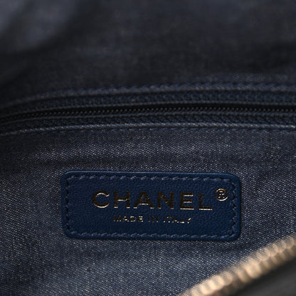 Chanel Lambskin Quilted Resin Bi-Color Waist Bag Fanny Pack Black 6 of 10