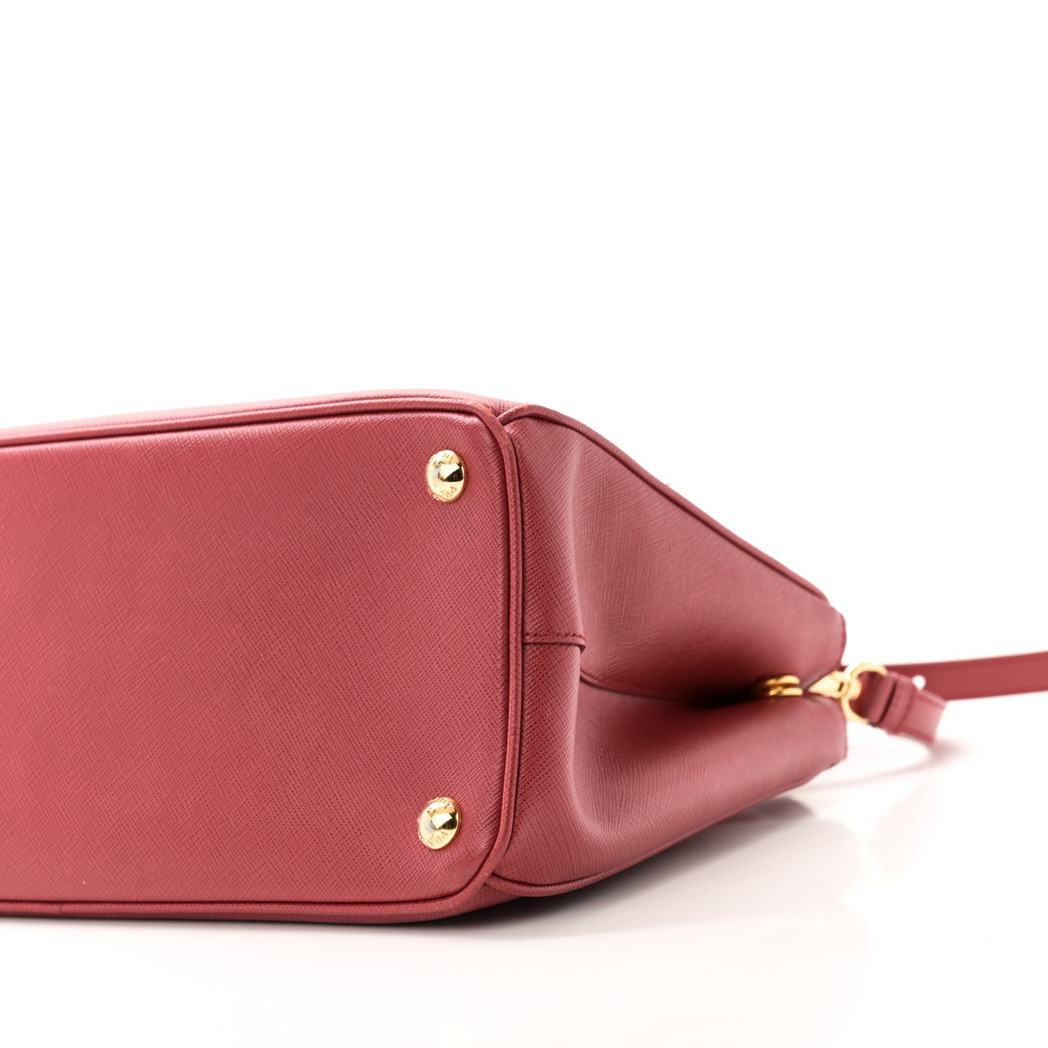Prada Saffiano Lux Medium Galleria Double Zip Tote Fuoco 9 of 13