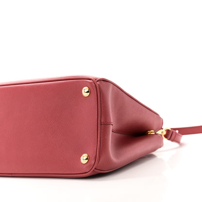Prada Saffiano Lux Medium Galleria Double Zip Tote Fuoco 9 of 13