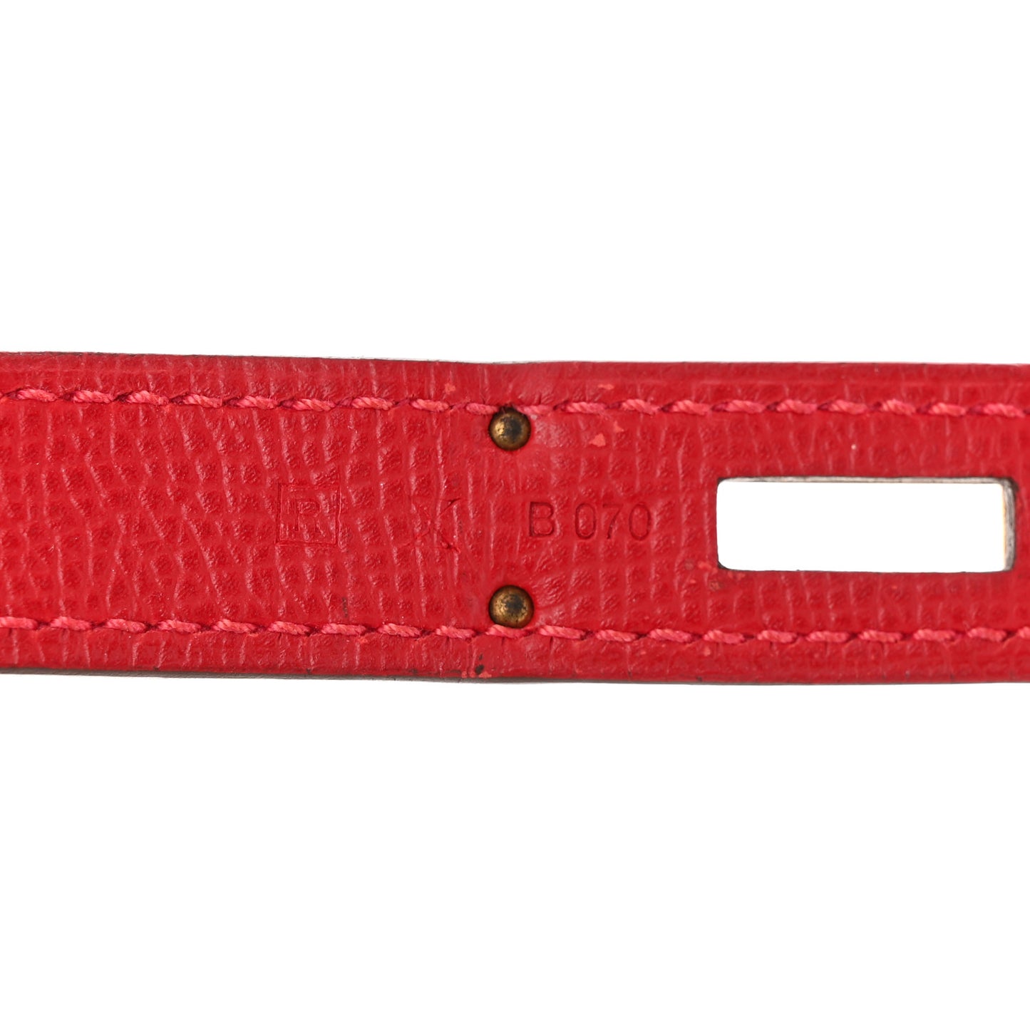 Epsom Birkin 35 Rouge Casaque
