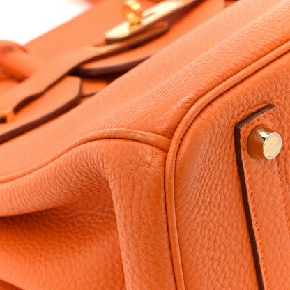 Hermes Togo Birkin 35 Orange 11 of 19